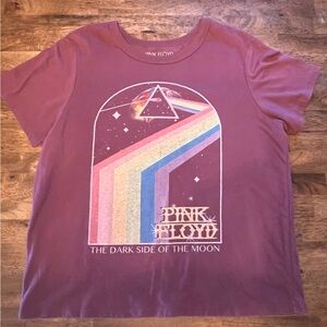 Pink Floyd Dark Side of the Moon Women's XL T Shirt. Mint‎ condition